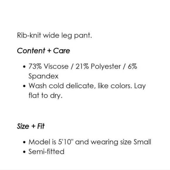 Revolve n: PHILANTHROPY NWT Reign Wine Red Pocketed Ribbed Wide Bootcut Pants XS - Picture 9 of 12